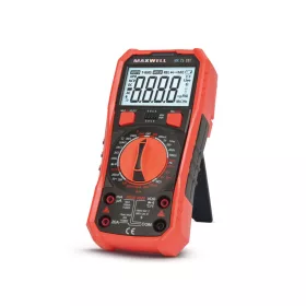   Multiméter, digitális DC 1000V / AC 750V True RMS - NCV - Maxwell