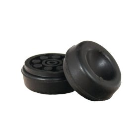   Gumipogácsa krokodil emelőhöz 39/15 mm - pöttyös - fekete - Torin Big Red