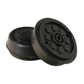   Gumipogácsa krokodil emelőhöz 44/15 mm - pöttyös - fekete - Torin Big Red