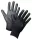 Kesztyű Buck fekete PW poliuretán tenyér 7-es S - PALM GLOVES