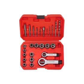   Törött csavar és csavarfej, anya leszedő készlet - Quatros