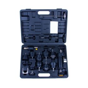   Hűtőrendszer tömítettségvizsgáló készlet, 0 - 2,5 bar, 8 részes, QS14750 - Quatros