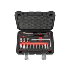   Porlasztó fészekmaró készlet, 17 részes, QS20682 - Quatros