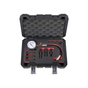   Benzines kompresszió mérő készlet, M10 - M18, 0-20bar, QS30184 - Quatros