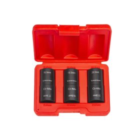   Kétoldalas gépi dugókulcs készlet 1/2'' - 3 részes - Quatros