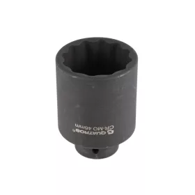   12 Szögű hosszított gépi dugókulcs 46 mm 1/2", QS54365 - Quatros