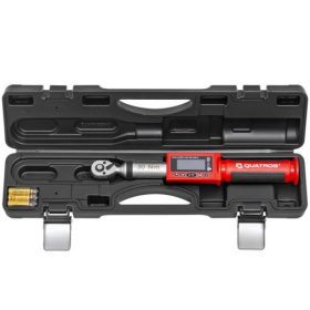   Digitális nyomatékkulcs 1/4", 1,5–30 Nm, szögméréssel - Quatros