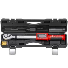   Digitális nyomatékkulcs 1/2", 6,8–135 Nm, szögméréssel - Quatros