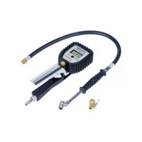   Kerékfújó, digitális nyomásmérő órával, 0-14,5 bar, QS94691 - Quatros