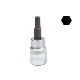   Rátűzőkulcs - crowa+bit 3/8" imbusz 5 mm - Jonnesway Tools