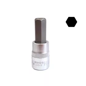   Rátűzőkulcs - crowa+bit 3/8" imbusz 10 mm - Jonnesway Tools