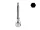 Rátűzőkulcs - crowa+bit 1/2" imbusz 5 mm, hosszú - Jonnesway Tools