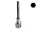 Rátűzőkulcs - crowa+bit 1/2" imbusz 7 mm, hosszú - Jonnesway Tools