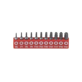 Bit készlet 11 db-os torx - Genius Tools