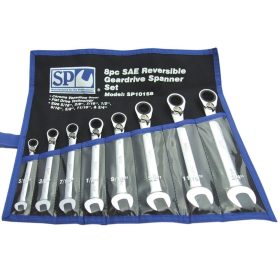   Csillag-villás racsnis készlet 8 db-os COLOS 5/16"-3/4" QUAD DRIVE - SP Tools