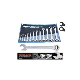   Csillag-villás racsnis készlet 12 db-os COLOS 5/16"-1" QUAD DRIVE - SP Tools