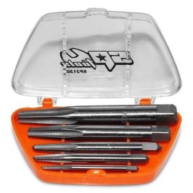  Csavarkiszedő - törtcsavar kihajtó készlet 5 db-os 1/8"-3/8"Kúpos - SP Tools