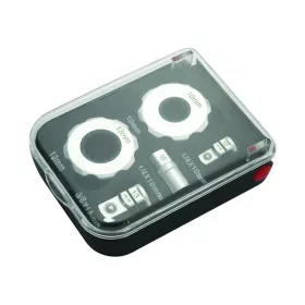   Racsnis fej, marok 1/4" + 3/8"-os dugókulcs fejekhez + 1/4" bittartó - SP Tools