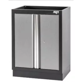   Műhelybútor SP SERIES Alsó rész: Polcos szekrény 2 ajtós 680x458x910mm - SP Tools