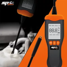   Fékolaj teszter digitális kijelzővel - DOT3 - DOT4 - DOT5.1 - SP Tools