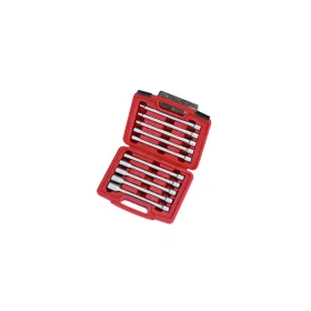   Dugókulcs - crowafej készlet 3/8" belső E-torx E6-E20 hosszított 10 db-os - Ellient Tools