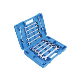   Racsnis csillag villáskulcs készlet 8-19mm 12 részes - Satra Tools