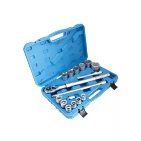   Dugókulcs készlet teleszkópos hajtókarral 19-50mm 3/4" 16 részes - Satra Tools