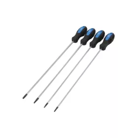  Extra hosszú torx csavarhúzó készlet 450mm T15-T30 4 részes - Satra Tools