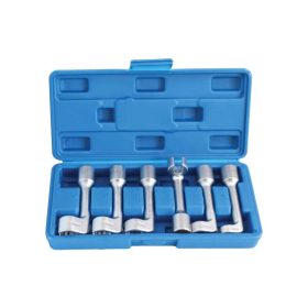   Befecskendező hollanderkulcs készlet nyitott 1/2" 12-19mm 6 részes - Satra Tools
