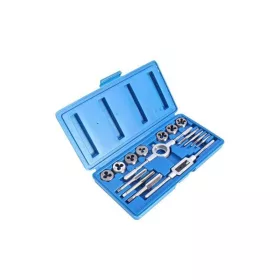   Menetmetsző és menetfúró készlet M3-M12 16 részes - Satra Tools
