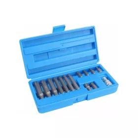 Ribe bit készlet 10mm M5-M14 14 részes - Satra Tools
