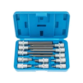   Imbusz bit dugókulcs készlet 1/2" 4-12mm 12 részes - Satra Tools