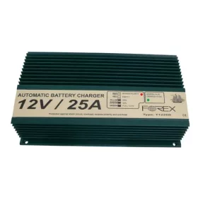   Akkumulátor töltő FRX 12V - 25A - Full Automata - Forex Battery Chargers