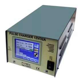   Akkumulátor töltő FRX 12V - 32A - Full Automata - Érintőképernyős - Forex Battery Chargers