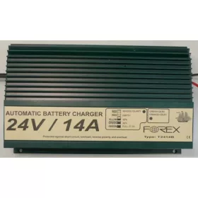   Akkumulátor töltő FRX 24V - 14A - Full Automata - Profi - Forex Battery Chargers