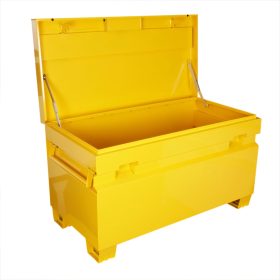   Szerszámos láda, acél, nagyméretű "pick-up" plató láda 1220 mm - sárga - Torin Big Red