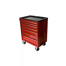   Szerszámos kocsi 7 fiókos + műanyag tető - tálcáshoz alkalmas - Torin Big Red