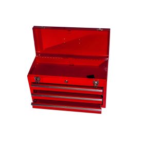   Szerszámos láda 3 fiók + 1 rekesz - Fiók 1/3-os tálcáshoz alkalmas - Torin Big Red