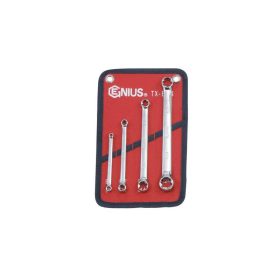 Torx csillagkulcs készlet 4 db-os E6-E24 - Genius Tools