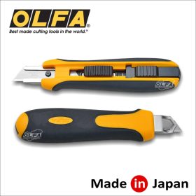   Vágókés 18 mm trapéz penge, automata rögz. - ipari - Olfa