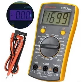   Multiméter, digitális DC 600 / AC 600V ( VC830L ) - SMA Tools
