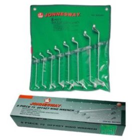   Csillag-csillagkulcs készlet hajlított 8 db-os 6-22 mm - Jonnesway Tools