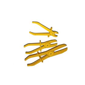   Tömlőszorító fogó készletben, 3 db-os - sárga - Winmax Tools