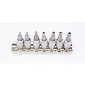  Bit készlet 5 ágú, lyukas-torx TS bit készlet 7 db-os 1/4" - YATO