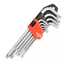 Torx kulcs készlet 9 részes T10 - T50 - YATO
