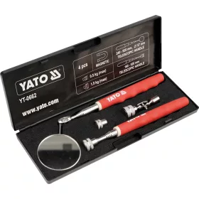 Mágneses felszedő + tükör 4 db-os készlet - YATO