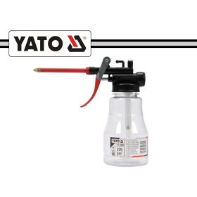 Olajzó kanna, műanyag 220 ml - fix csővel - YATO