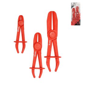 Tömlőszorító fogó készletben, 3 db-os piros - YATO