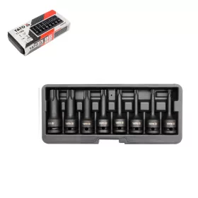  Légkulcsfej készlet 1/2" Torx h. T30-T80 8 db-os - YATO