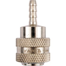   Levegős csatlakozó - gyorscsatlakozó anya - tömlővég 6 mm - YATO